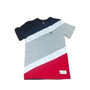 Southpole Colorblock Tee Men’s Small USA Streetwear Y2K Short Sleeve Shirt